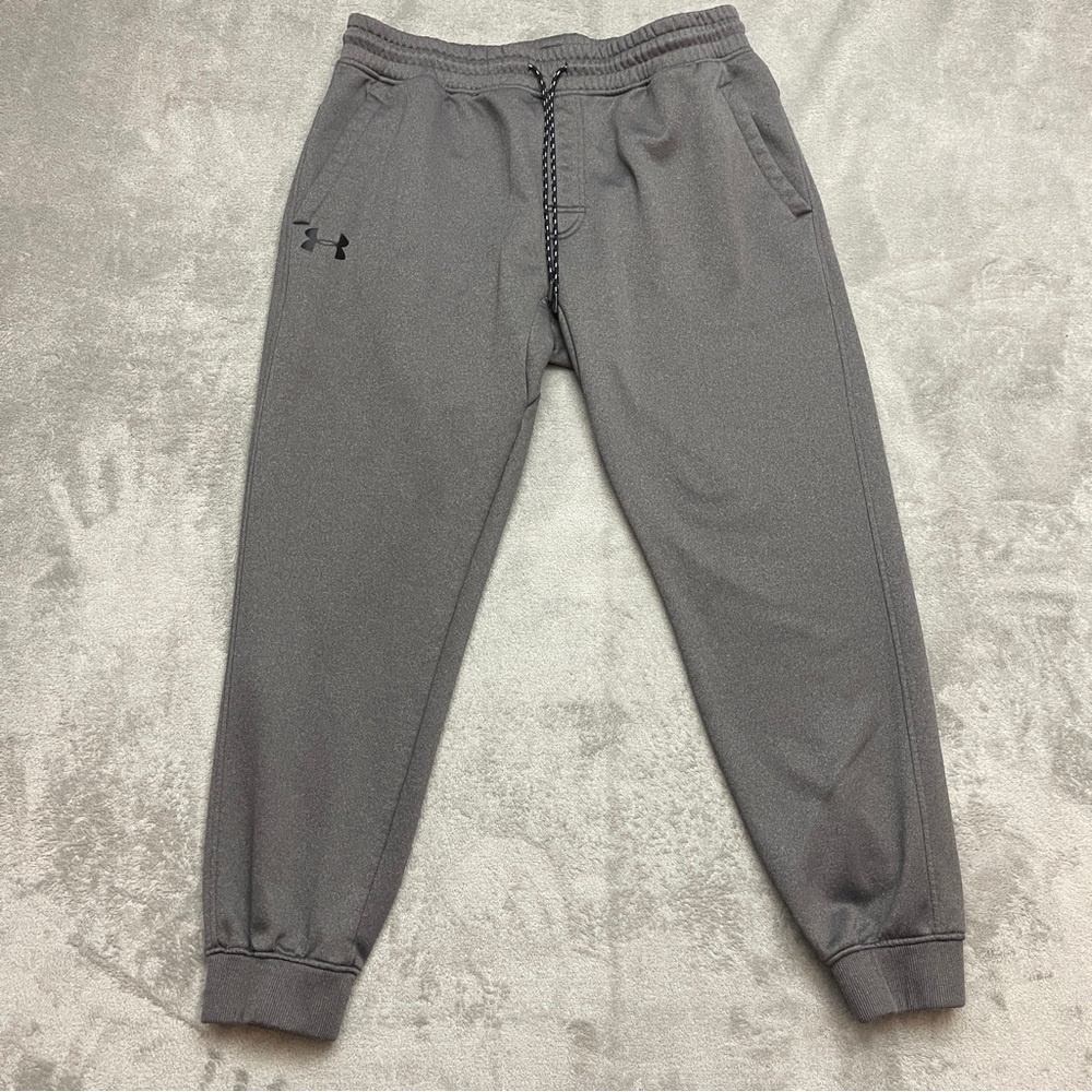 Under Armour Cold Gear Men's Fleece Joggers Gray Men's Size XL